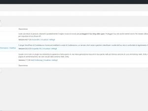 7 - Andare su Impostazioni -> Cookielaw.eu o cliccare la voce Impostazioni nella lista plugin, sotto il nome del plugin di Cookielaw.eu