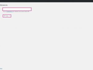 8 - Inserire la chiave API nell'apposito campo, selezionare dove posizionare lo script di Cookielaw.eu e salvare le impostazioni.